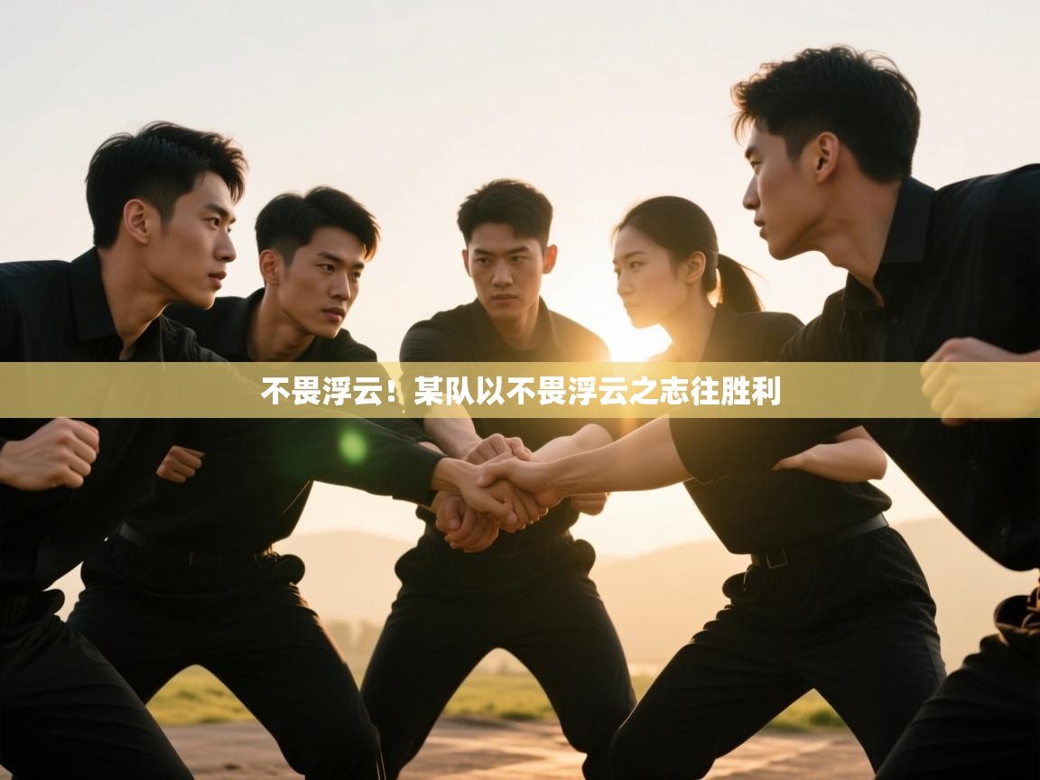 不畏浮云！某队以不畏浮云之志往胜利